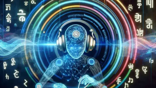 "Ilustrasi fitur AI DJ baru Spotify yang menampilkan antarmuka pengguna multibahasa, memudahkan pengguna menikmati pengalaman mendengarkan musik yang dipersonalisasi dengan narasi dalam berbagai bahasa."