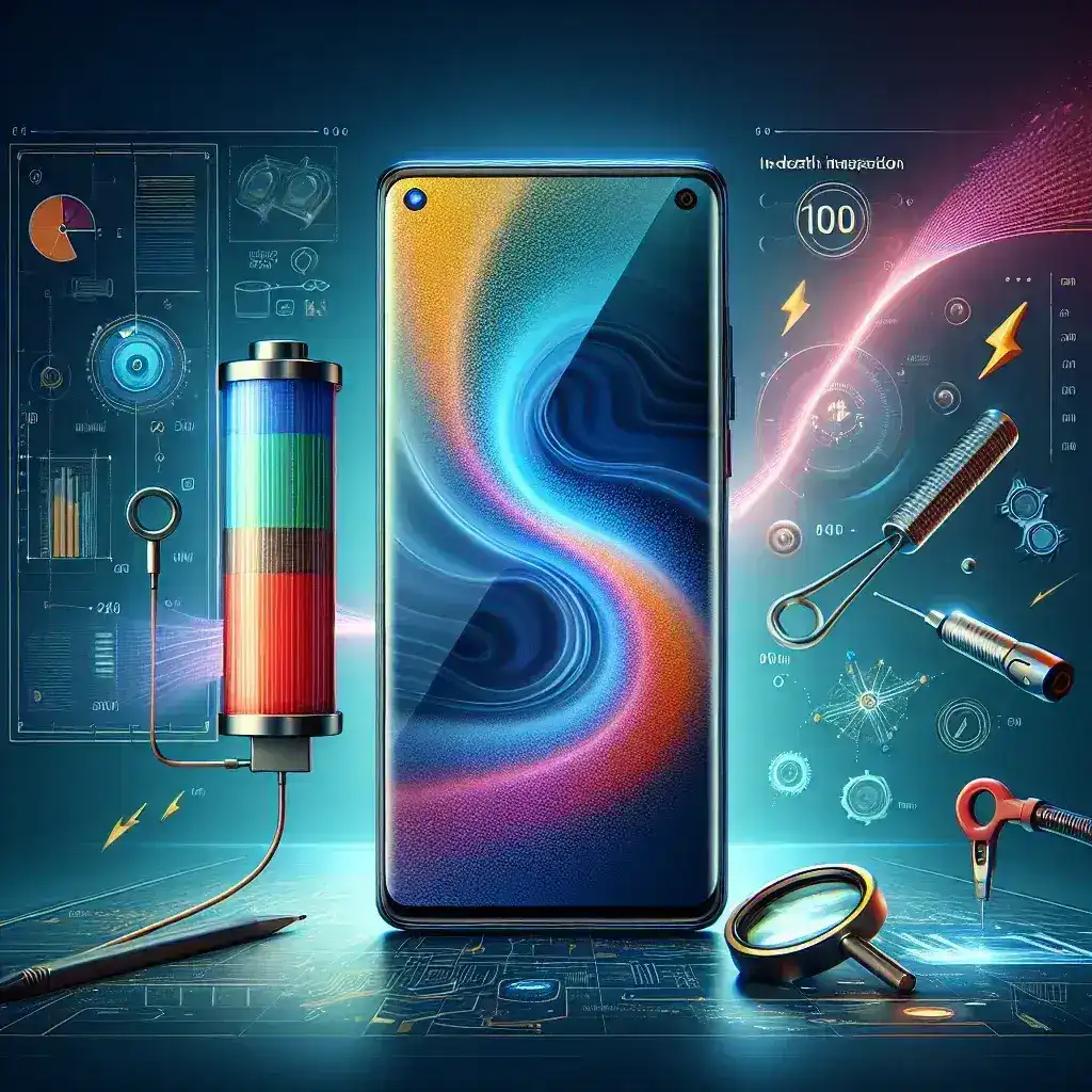 "Smartphone Oppo Find X8 Ultra showcasing 5000 mAh battery and 100W fast charging capabilities, highlighting its advanced features for long-lasting performance - detailed review image."