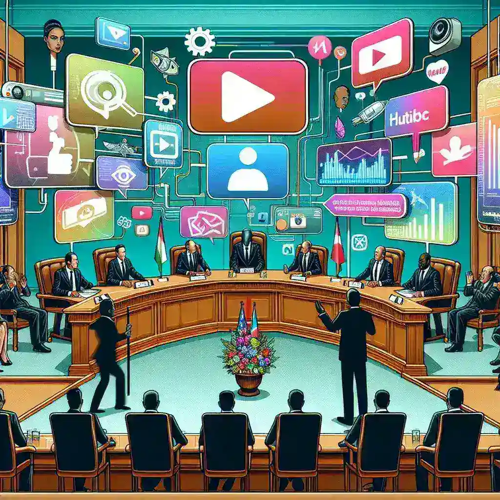 "Donald Trump discussing the future of TikTok in the US during a press conference, highlighting potential regulatory changes and impacts on the app's operations."